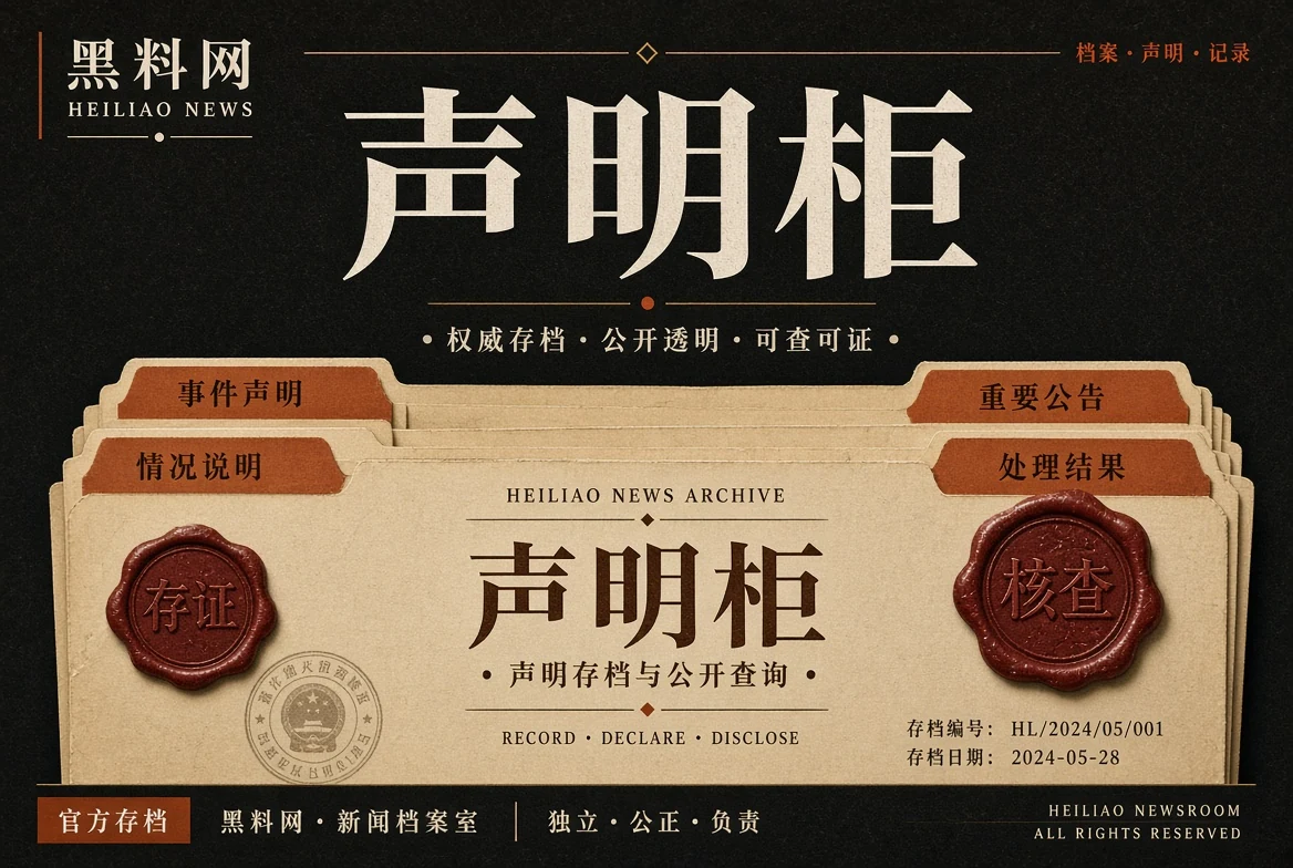 公开回应与声明整理